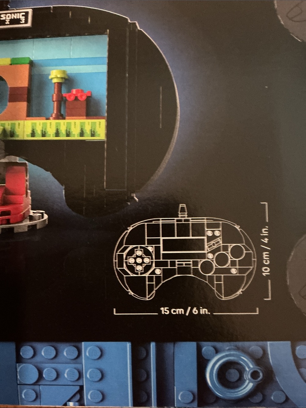 Lego Sega Genesis Controller Display Model with Stand; unopened box - Picture 7 of 7